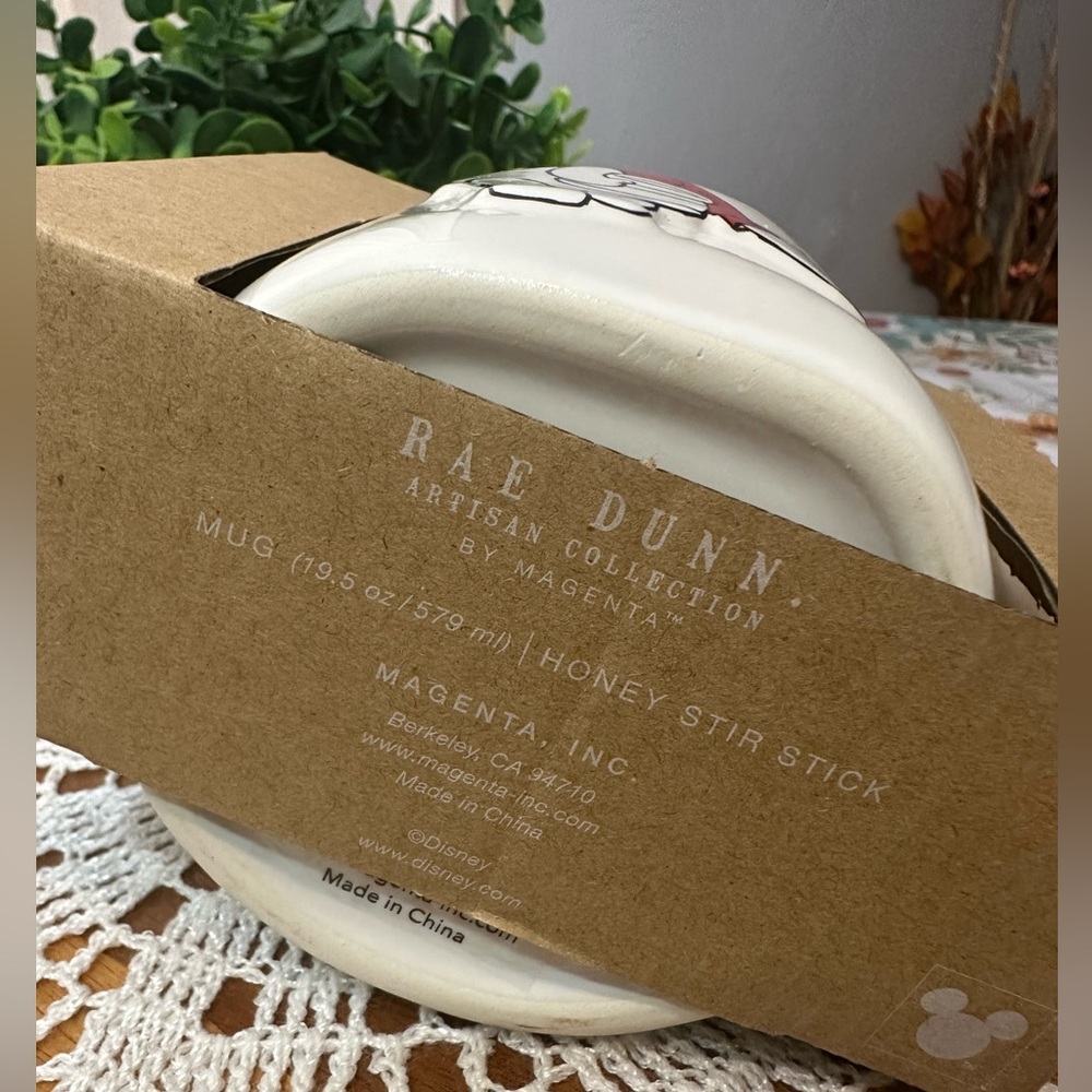 🛑SOLD‼️ceramic “SWEET AS HUNNY” pot with its wooden dipper - Picture 7 of 7